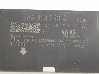 Second-hand car spare part electronic module for seat leon (5f1) 1.2 tsi oem iam references 5qa919283a  5qa919283a