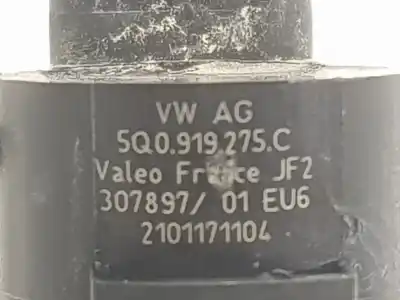 Second-hand car spare part parking sensor for seat leon (5f1) 1.2 tsi oem iam references 5q0919275c  5q0919275c