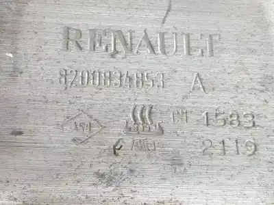 Second-hand car spare part front bumper reinforcement for renault grand modus 1.6 16v oem iam references 8200834853a  8200834849