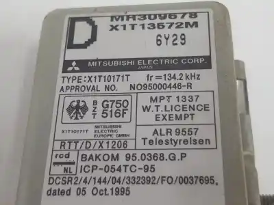 Peça sobressalente para automóvel em segunda mão módulo eletrônico por mitsubishi montero   (v3_w, v2_w, v4_w) 2.8 td (v46w, v26w) referências oem iam mr309678  mr309678
