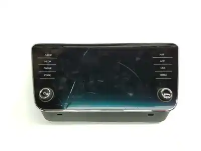 Second-hand car spare part multifunction display for skoda superb combi (3v5) 2.0 tdi oem iam references 3v0919605d