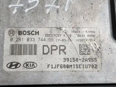 Second-hand car spare part ecu engine control for kia optima (jf) 1.7 crdi oem iam references 391502a955  391502a955