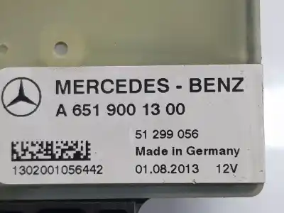 Автозапчастина б/у електронний модуль для clase c clase a 1.5 cdi посилання на oem iam a6519001300  a6519001300