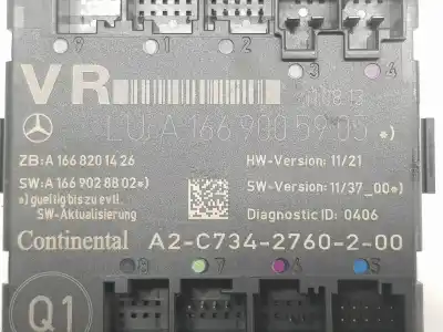 Peça sobressalente para automóvel em segunda mão módulo eletrônico por clase c clase a 1.5 cdi referências oem iam a1669005905  a1669005905