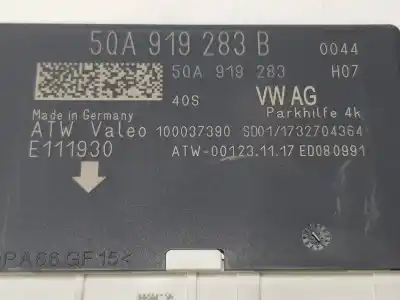 Second-hand car spare part electronic module for skoda superb (3v3) 2.0 tdi oem iam references 5qa919283b  5qa919283b