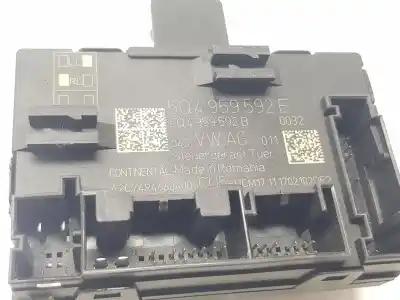 Second-hand car spare part electronic module for skoda superb (3v3) 2.0 tdi oem iam references 5q4959592e  5q4959592e