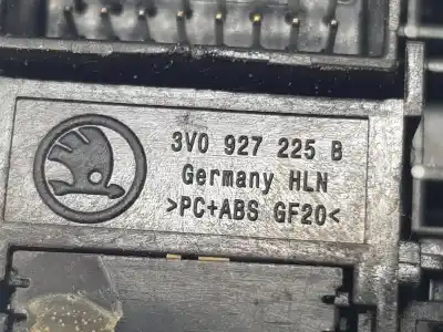 Second-hand car spare part switch for skoda superb (3v3) 2.0 tdi oem iam references 3v0927225b  3v0927225b