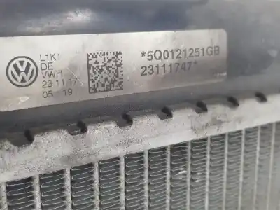 Автозапчастина б/у масляний радіатор для skoda superb (3v3) 2.0 tdi посилання на oem iam 5q0121251gb  5q0121251gb