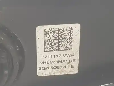 Автозапчастина б/у задній лівий нижний рычаг для skoda superb (3v3) 2.0 tdi посилання на oem iam 3q0505311e  3q0505311e