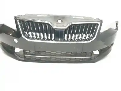 Second-hand car spare part front bumper for skoda superb (3v3) 2.0 tdi oem iam references 3v0807218  3v0807218