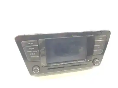Second-hand car spare part gps navigation system for skoda superb (3v3) 2.0 tdi oem iam references 3v0035871c