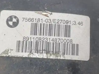 Pezzo di ricambio per auto di seconda mano differenziale posteriore per bmw x1 (e84) xdrive 20d riferimenti oem iam 7566181  7566182