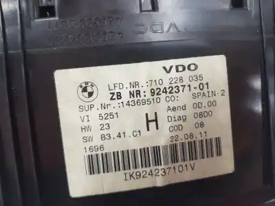 Peça sobressalente para automóvel em segunda mão quadrante por bmw x1 (e84) xdrive 20d referências oem iam 9242371  9316152