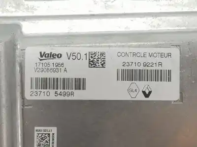 Second-hand car spare part ecu engine control for renault clio iv 0.9 oem iam references 237109221r  237109221r
