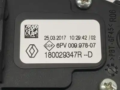 Second-hand car spare part potentiometer for renault clio iv 0.9 oem iam references 180029347r  180029347r