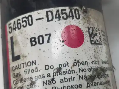 Peça sobressalente para automóvel em segunda mão amortecedor dianteiro esquerdo por kia optima (jf) 1.7 crdi referências oem iam 54650d4540  54650d4540