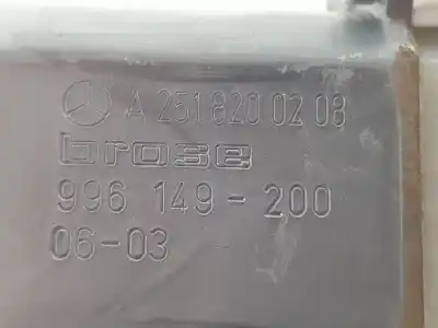 Автозапчасти б/у мотор заднего правого стекла за clase c clase m 3.0 cdi ссылки oem iam a2518200208  a2518200208