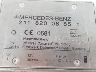 Автозапчасти б/у электронный модуль за clase c clase m 3.0 cdi ссылки oem iam a2118200885  a2118200885