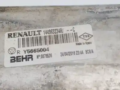 Автозапчастина б/у інтеркулер для renault kangoo express (fw0/1_) 1.5 dci 75 (fw07 fw10 fw04) посилання на oem iam 144963234r  144963234r