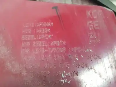 Second-hand car spare part left tailgate light for kia optima (jf) 1.7 crdi oem iam references 92401d4000  92401d4000