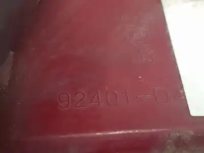 Second-hand car spare part left tailgate light for kia optima (jf) 1.7 crdi oem iam references 92401d4000  92401d4000