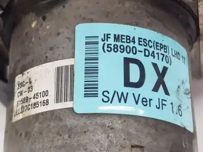 Peça sobressalente para automóvel em segunda mão abs por kia optima (jf) 1.7 crdi referências oem iam 58900d4170  58920d4170