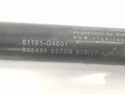 Peça sobressalente para automóvel em segunda mão amortecedor do capô por kia optima (jf) 1.7 crdi referências oem iam 81161d4001  81161d4001