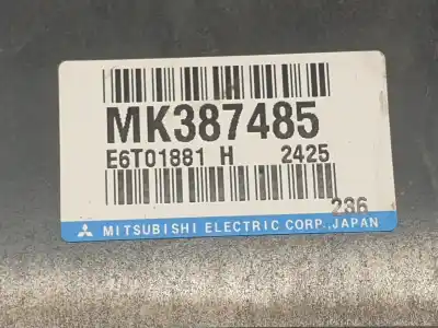 Автозапчасти б/у блок управления двигателем за mitsubishi montero (v60/v70) 3.2 di-d all-four ссылки oem iam mk387485  mk387485