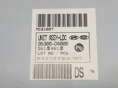 Second-hand car spare part electronic module for kia optima (jf) 1.7 crdi oem iam references 95300d4000  95300d4000