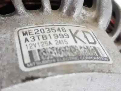 Автозапчастина б/у генератор для mitsubishi montero (v60/v70) 3.2 di-d all-four посилання на oem iam me203546  me203546