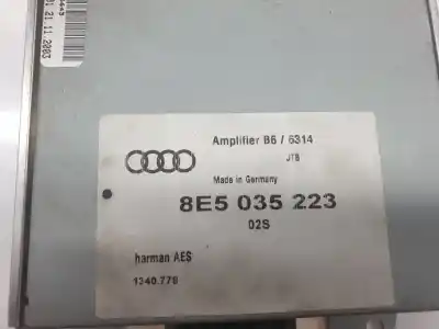 Peça sobressalente para automóvel em segunda mão módulo eletrônico por audi a4 b6 (8e2) 1.9 tdi referências oem iam 8e5035223  8e5035223
