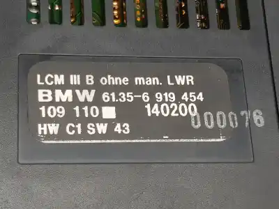 Pezzo di ricambio per auto di seconda mano modulo elettronico per bmw 5 (e39) 530 i riferimenti oem iam 61356919454  6919454