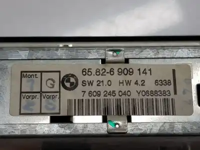 Peça sobressalente para automóvel em segunda mão comando de sofagem (chauffage / ar condicionado) por bmw 5 (e39) 530 i referências oem iam 65826909141  6914590