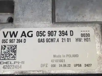 Peça sobressalente para automóvel em segunda mão centralina de motor uce por seat ibiza 1.0 tsi referências oem iam 05c907394d 05c906032l 