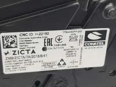 Peça sobressalente para automóvel em segunda mão quadrante por seat ibiza 1.0 tsi referências oem iam 6f0857115g  6f0857115g