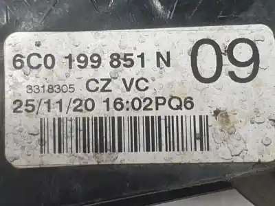 Автозапчастина б/у передня вісь для skoda fabia combi 1.0 tsi посилання на oem iam 6c0199851n  6c0199315a