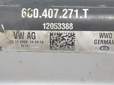 Автозапчастина б/у передня ліва трансмісія для skoda fabia combi black edition посилання на oem iam 6c0407271t  6c0407271t