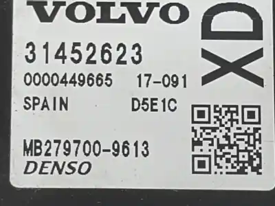 Second-hand car spare part ecu engine control for volvo xc60 2.0 d oem iam references 31452623  36011421