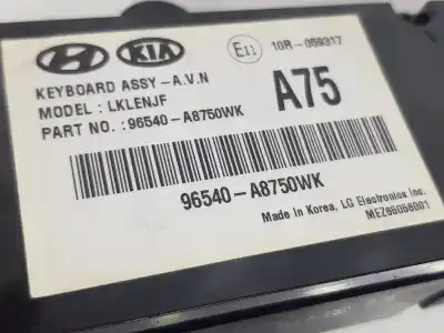 Second-hand car spare part multifunction switch for kia optima (jf) 1.7 crdi oem iam references 96540a8750wk  96540a8750