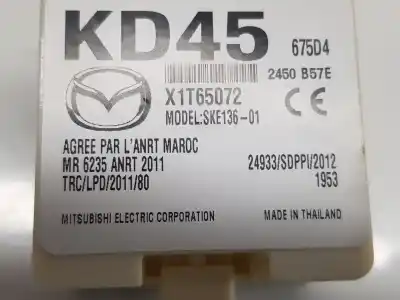 Second-hand car spare part electronic module for mazda 3 lim. () 2.0 cat oem iam references kd45675d4  kd45675d4
