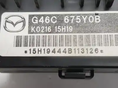 Second-hand car spare part electronic module for mazda 3 lim. () 2.0 cat oem iam references g46c675y0b  g46c675y0b