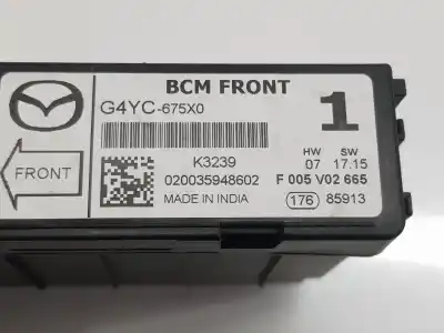 Second-hand car spare part electronic module for mazda 3 lim. () 2.0 cat oem iam references g4yc675x0  g4yc675x0