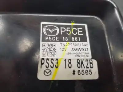 Second-hand car spare part ecu engine control for mazda 3 lim. () 2.0 cat oem iam references p5ce18881  p5ce18881