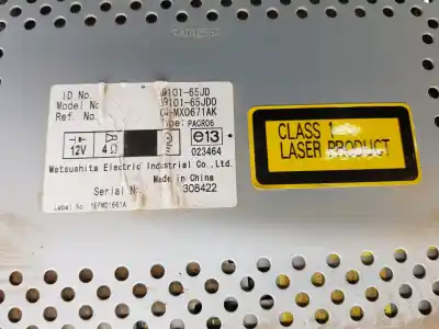 Second-hand car spare part audio system / radio cd for suzuki grand vitara ii (jt, te, td) 1.9 ddis a las 4 ruedas (jt419, td44, jb419wd, jb419xd) oem iam references 3910165jd  3910165jd0 Second-hand car spare part audio system / radio cd for suzuki grand vitara ii (jt, te, td) 1.9 ddis a las 4 ruedas (jt419, td44, jb419wd, jb419xd) oem iam references 3910165jd  3910165jd0