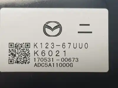 Second-hand car spare part electronic module for mazda cx5 2.2 turbodiesel oem iam references k12367uu0  k12367uu0