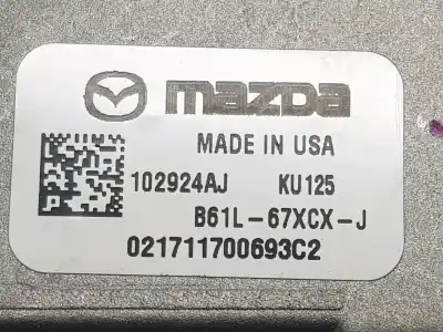 Second-hand car spare part camera for mazda cx5 2.2 turbodiesel oem iam references b61l67xcxj  b61l67xcxl