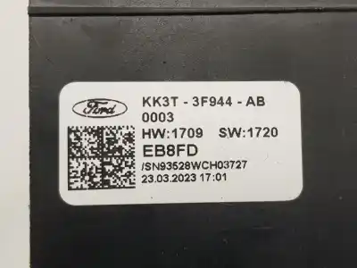 Автозапчасти б/у датчик угла поворота за ford transit/tourneo custom combi (ttf) 320 l1 trend 105 cv / 77 kw ссылки oem iam kk3t3f944ab  2283230