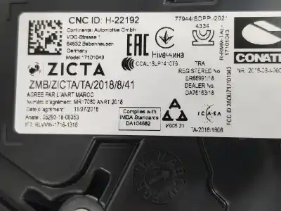 Peça sobressalente para automóvel em segunda mão quadrante por seat ibiza 1.0 tsi referências oem iam 6f0920940d  6f0920940d