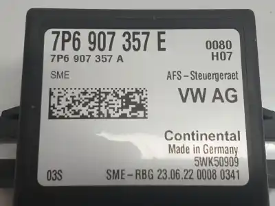 Second-hand car spare part electronic module for seat ibiza 1.0 tsi oem iam references 7p6907357e  7p6907357e