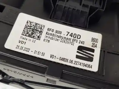 Peça sobressalente para automóvel em segunda mão quadrante por seat ibiza (kj1) reference referências oem iam 6f0920740d  6f0920740d